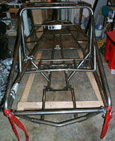 rear view of chassis